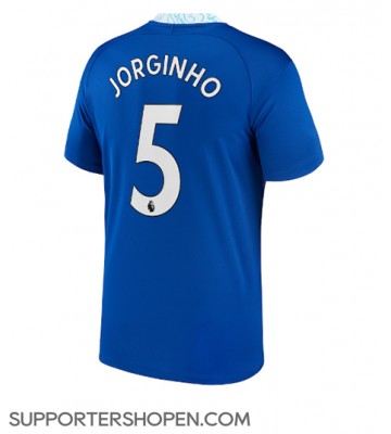Chelsea Jorginho #5 Hemma Matchtröja 2022-23 Kortärmad